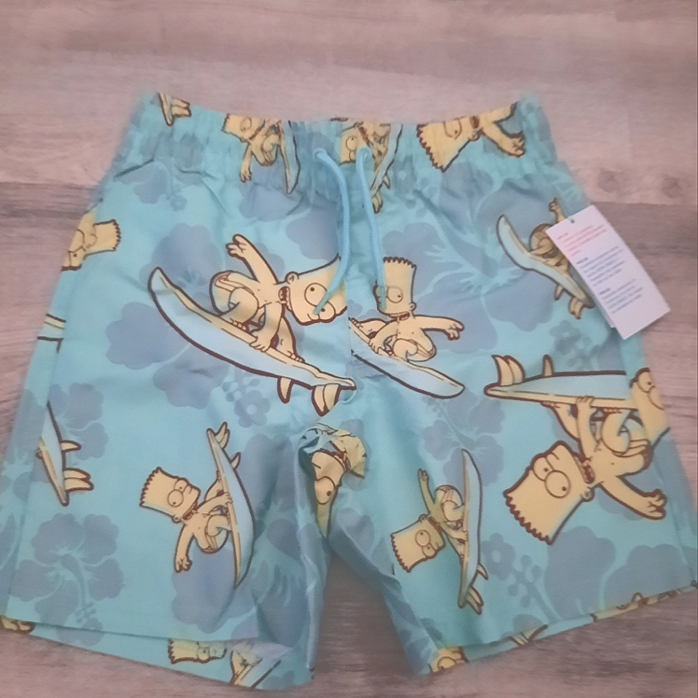 Simpsons Boys Swim Shorts